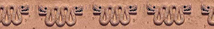 Aztec serpent motif