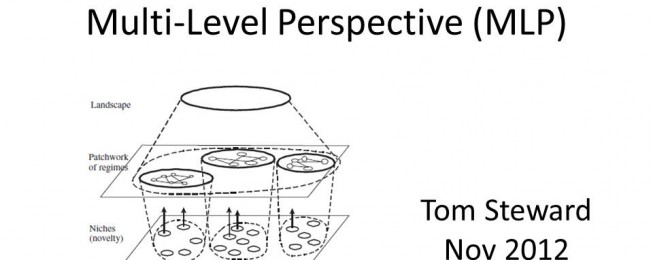 Presentation: A Brief Introduction to the Multi-Level Perspective (MLP)
