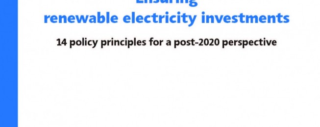 Report: Ensuring renewable electricity investments