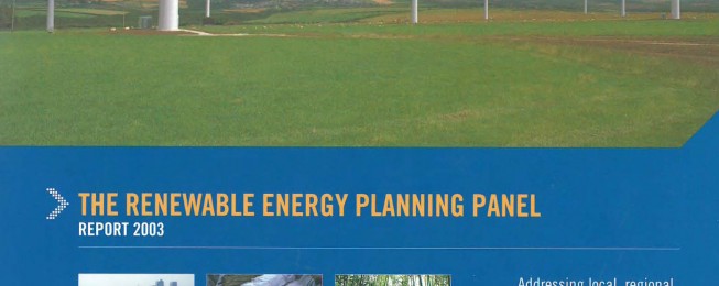 Report: The Renewable Energy Planning Panel