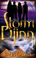  Cover of Storm Djinn by Linda Davies.
