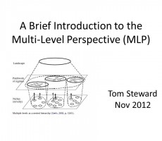 Presentation: A Brief Introduction to the Multi-Level Perspective (MLP)