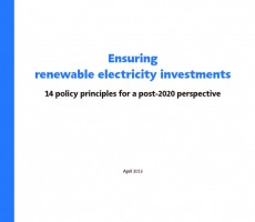 Report: Ensuring renewable electricity investments